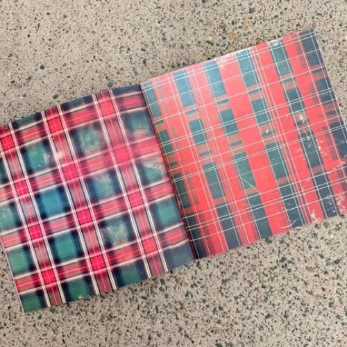 IndigoBlu Tartan Textures 8x8 Inch Paper Book (IND1458)