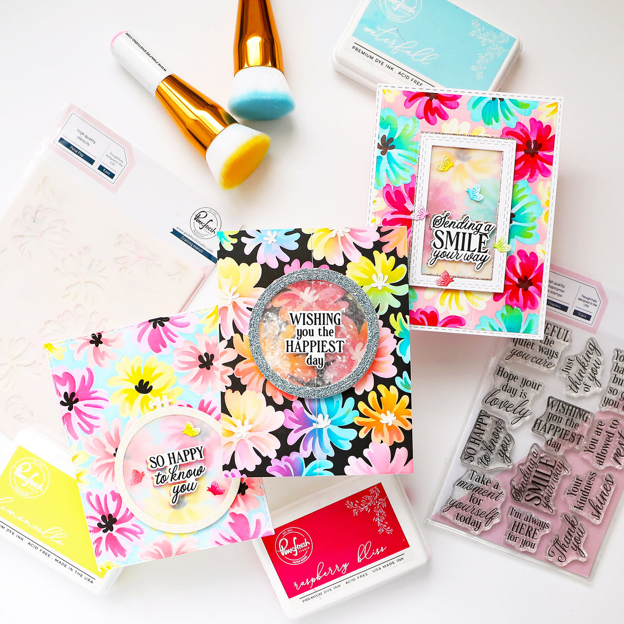 Pinkfresh Studio - Heartfelt Chapters stamp