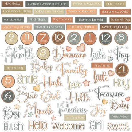 49 And Market Chipboard Set Little Dreamer