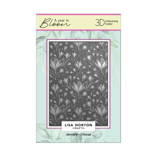 Lisa Horton Crafts 5” x 7” 3D Embossing Folders