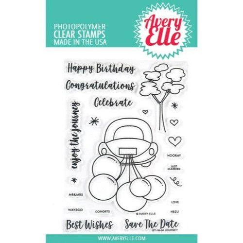 Avery Elle - Journey Clear Stamps
