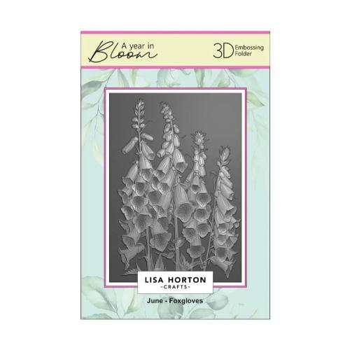 Lisa Horton Crafts 5” x 7” 3D Embossing Folders