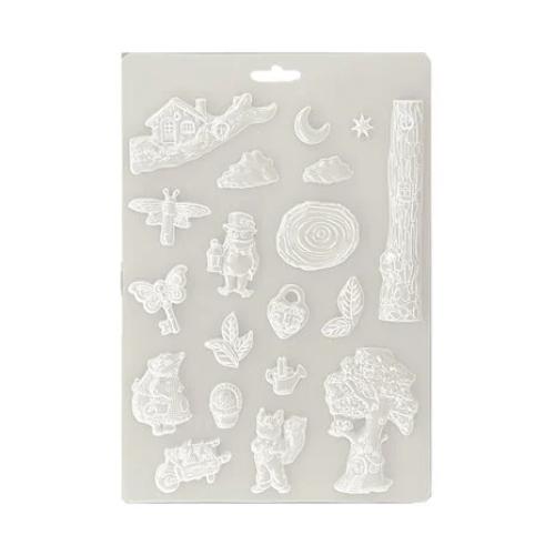 Stamperia Hidden Grove A4 Soft Mould (K3PTA4590)