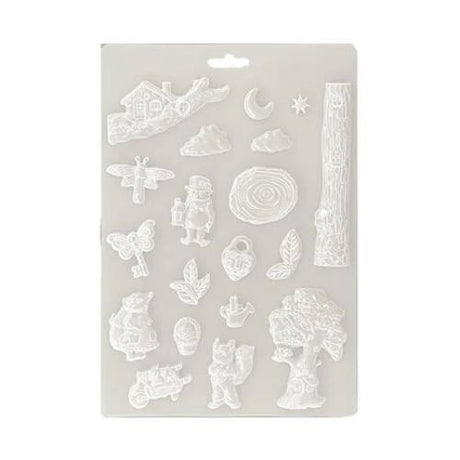 Stamperia Hidden Grove A4 Soft Mould (K3PTA4590)