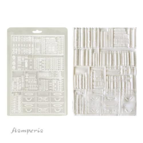 Stamperia Venice City of Art A5 Soft Mould Books (K3PTA5674)