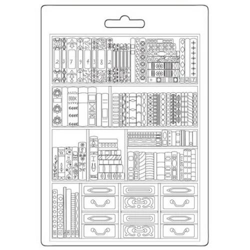 Stamperia Venice City of Art A5 Soft Mould Books (K3PTA5674)