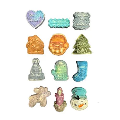 Stamperia Candy Christmas A5 Soft Mould Elements (K3PTA5675)