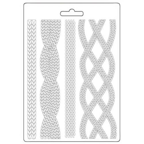 Stamperia Whispering Woods A5 Soft Mould Cords (K3PTA5677)