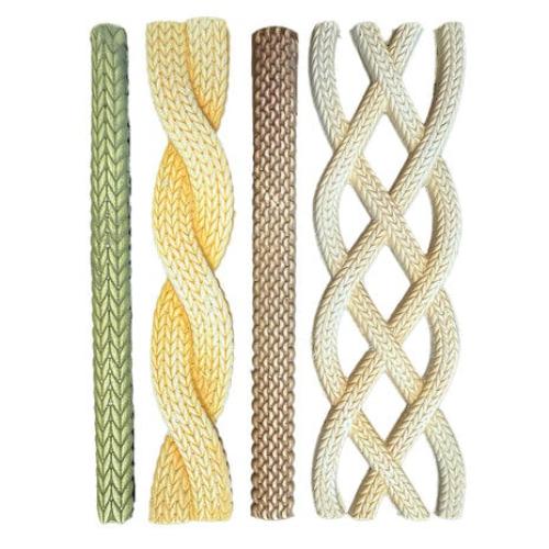 Stamperia Whispering Woods A5 Soft Mould Cords (K3PTA5677)