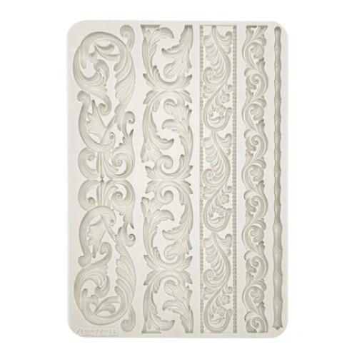 Stamperia Art Stories A4 Big Silicon Mould Stripes (KACMA401) - Postage as per Actual