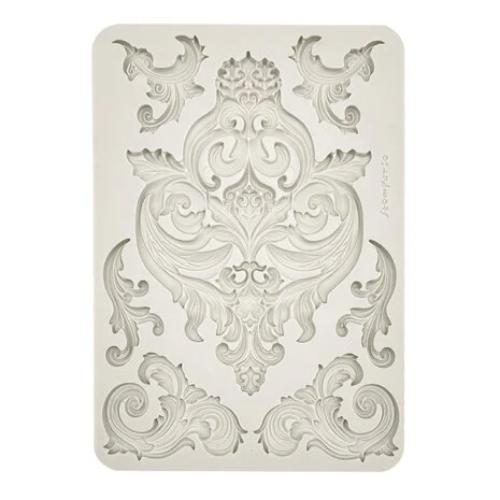 Stamperia Art Stories A4 Big Silicon Mould Frieze and Corners (KACMA404) - Postage as per Actual