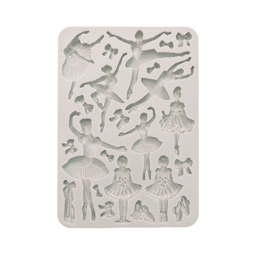 Stamperia The Nutcracker Silicon Mould A5 Ballet (KACMA534)