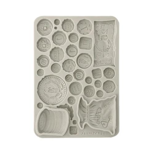 Stamperia Venice City of Art A5 Silicon Mould Old Coins (KACMA561)