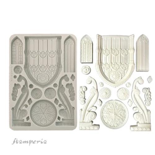 Stamperia Master of Magic A5 Silicon Mould Architecture Elements (KACMA569)