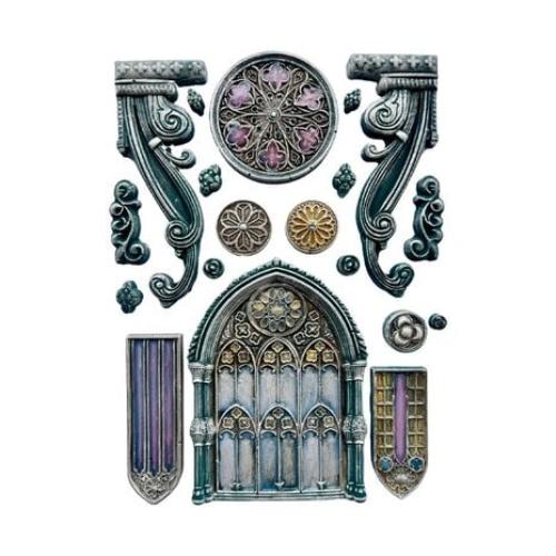 Stamperia Master of Magic A5 Silicon Mould Architecture Elements (KACMA569)