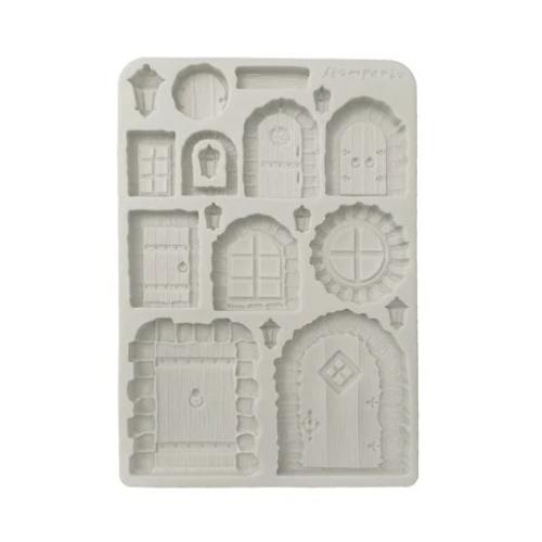 Stamperia Hidden Grove A5 Silicon Mold Door and Window (KACMA576)