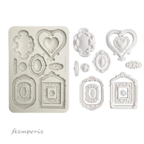 Stamperia Timeless A5 Silicon Mould Frames (KACMA580)