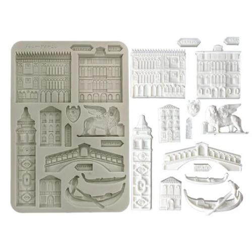 Stamperia Venice City of Art A5 Silicon Mould Monuments (KACMA581)
