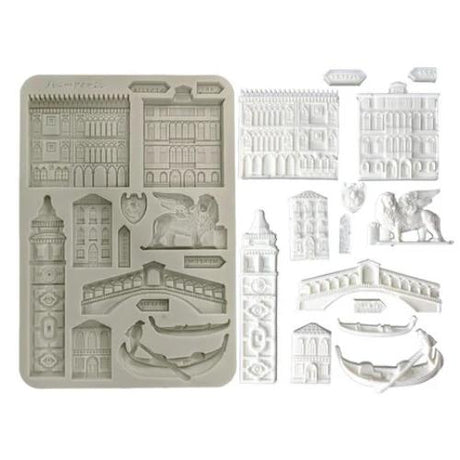 Stamperia Venice City of Art A5 Silicon Mould Monuments (KACMA581)