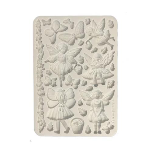 Stamperia Whispering Woods A5 Soft Mould Fairies (KACMA587)