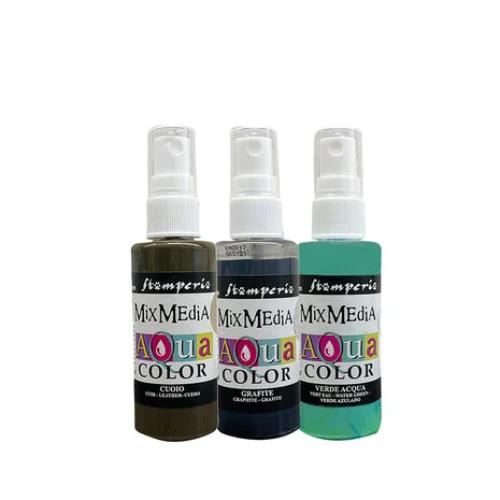 Stamperia Furry Friends Aquacolor Paint Kit (3pcs) (KAQXFF)