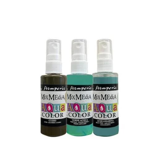 Stamperia Herbarium Silvae Aquacolor Paint Kit (3pcs) (KAQXHS)- Postage as per Actual