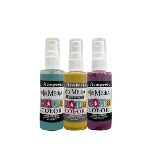 Stamperia Venice City of Art Aquacolor Paint Kit (3pcs) (KAQXVN)