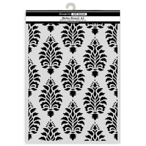 Stamperia Art Stories A3 Big Stencil Tapestry 1 (KSTDA3002) - Postage as per Actual