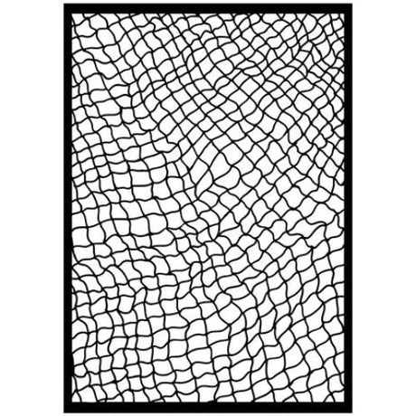 Stamperia Art Stories A3 Big Stencil Fishing Net (KSTDA3009) - Postage as per Actual