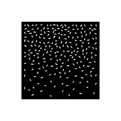 Stamperia Candy Christmas Thick Stencil 12x12cm Drippling with Sugar Sparkling (KSTDS51)