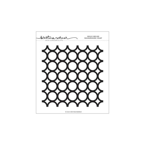 Concord & 9th - Bold Circles Background Stamp (6 x 6)