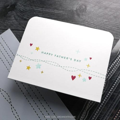 Concord & 9th - Kristina's Finishing Touches Stamp Set (4 x 8)