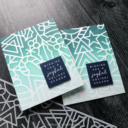 Concord & 9th - Holiday Icons Stencil Pack (6 qty; 6x9)