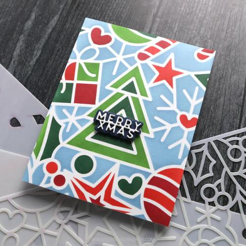 Concord & 9th - Holiday Icons Stencil Pack (6 qty; 6x9)