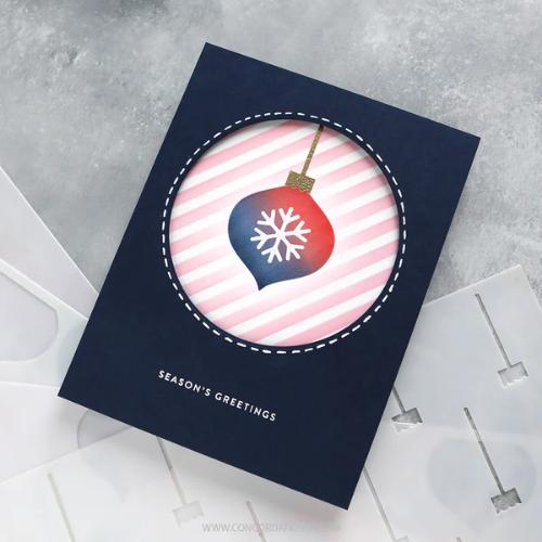 Concord & 9th - Ornaments Stencil Pack (6 qty; 6 x 9)