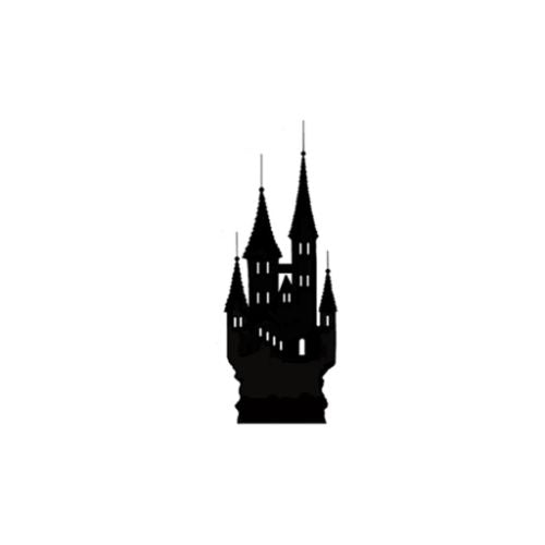 Lavinia Stamps - Silhouette Castle (miniature)