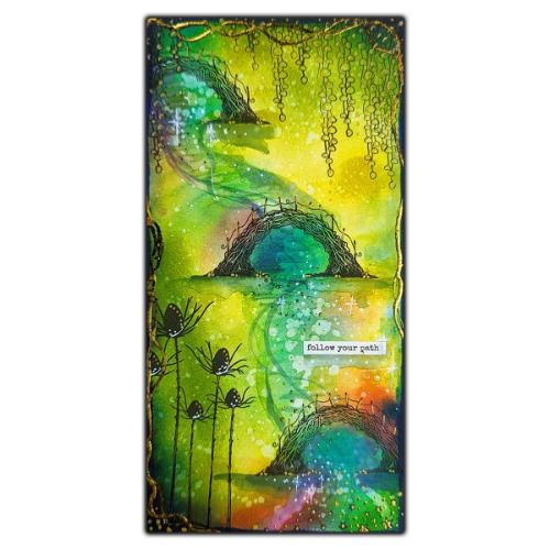 Lavinia Stamps - Sacred Bridge Small Stamp