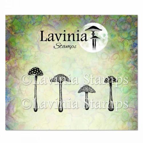 Lavinia Stamps - Purple Cap Mushrooms Stamp