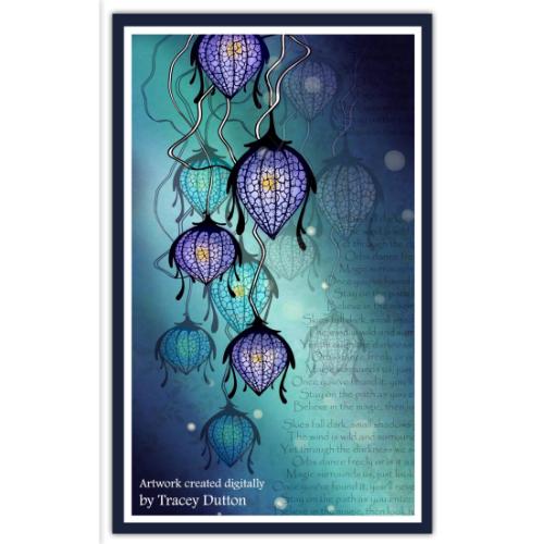 Lavinia Stamps - Pixie Lanterns Stamp