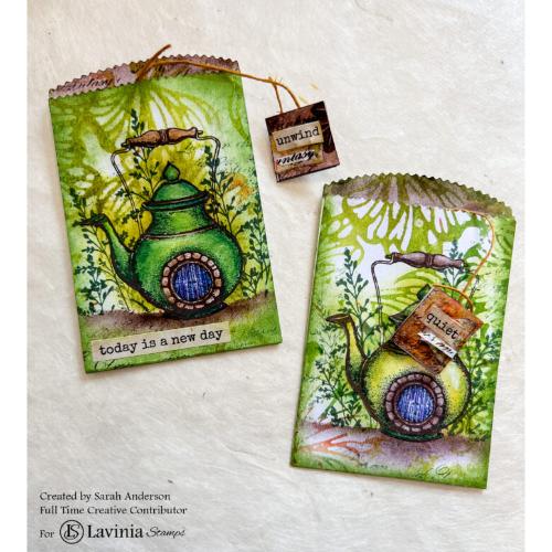 Lavinia Stamps - Tea Leaf Dwelling Stamp