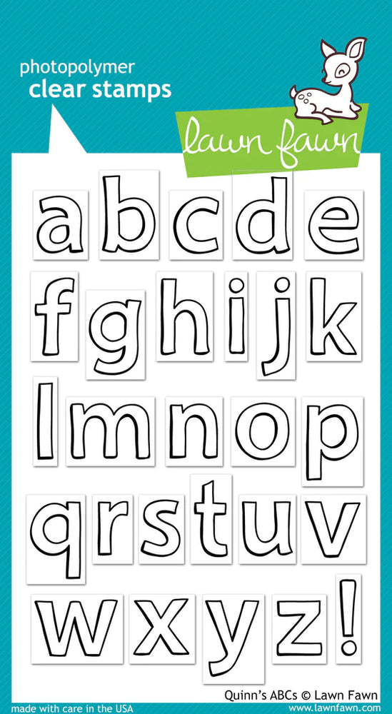 Lawn Fawn - Stamps - Quinn's ABCs