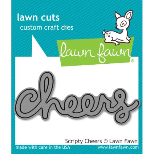 Lawn Fawn - Lawn Cuts - Scripty Cheers Die