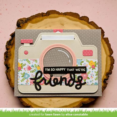Lawn Fawn - Lawn Cuts - Scripty Friends Die