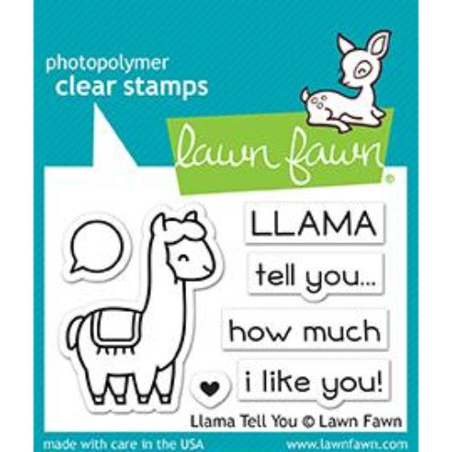 Lawn Fawn - Llama Tell You