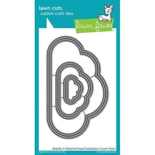 Lawn Fawn - Outside In Stitched Cloud Stackables