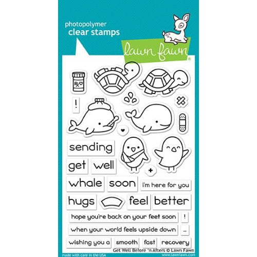 Lawn Fawn - Get Well Before 'N Afters