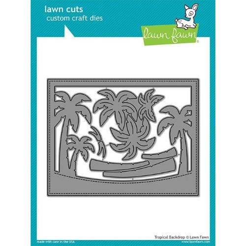 Lawn Fawn - Tropical Backdrop