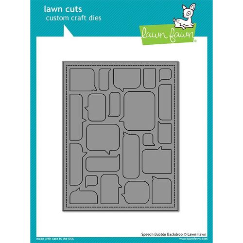 Lawn Fawn - Speech Bubble Backdrop
