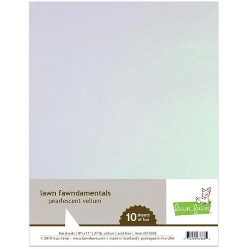 Lawn Fawn - Pearlescent Vellum