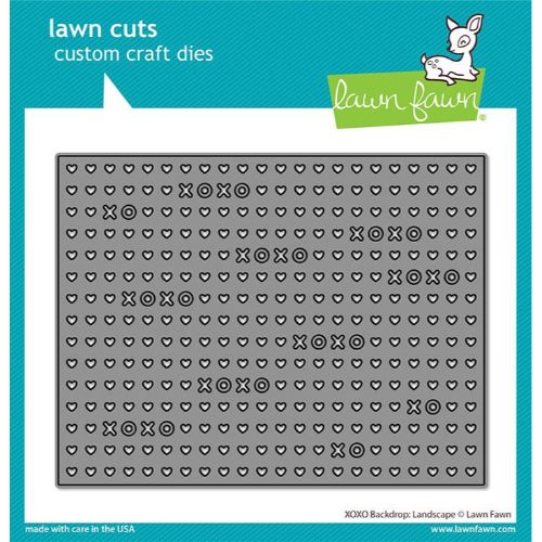 Lawn Fawn - XOXO Backdrop: Landscape Die